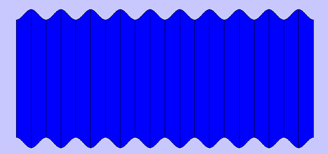 Schematic view of the DBR grating