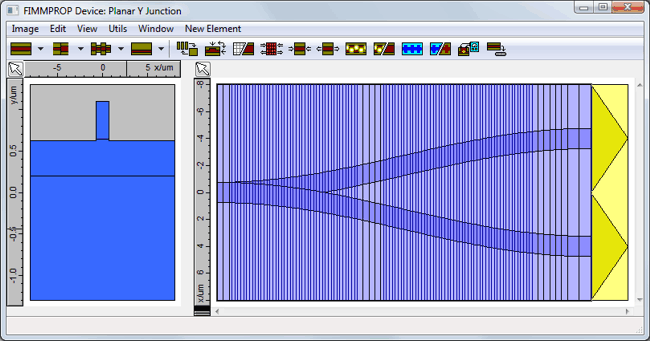 Discretisation of the taper