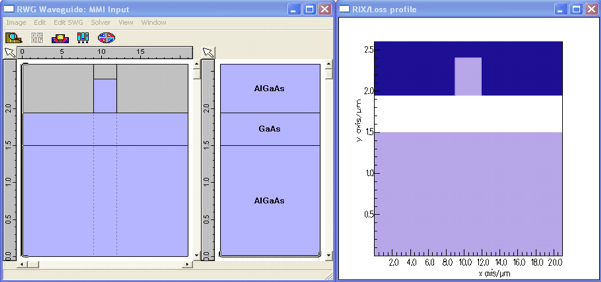 The Rectangular Waveguide Editor